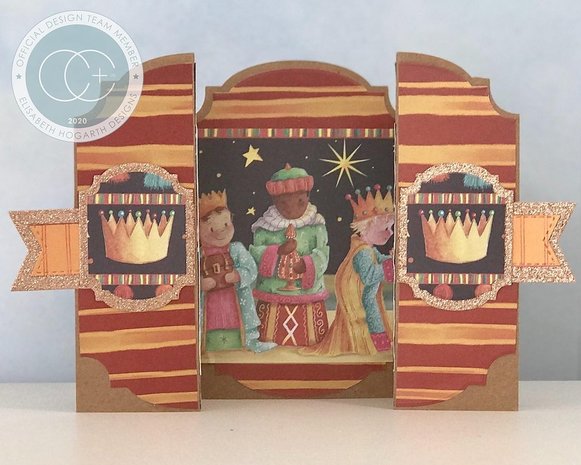 Craft Consortium Nativity 6x6 Inch Paper Pad (CCPPAD021B) Craft Consortium Nativity 6x6 Inch Paper Pad (CCPPAD021B)