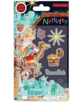 Craft Consortium Nativity Bethlehem Clear Stamps (CCSTMP049) Craft Consortium Nativity Bethlehem Clear Stamps (CCSTMP049)