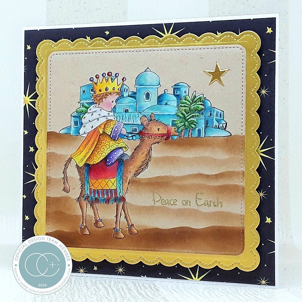 Craft Consortium Nativity Bethlehem Clear Stamps (CCSTMP049) Craft Consortium Nativity Bethlehem Clear Stamps (CCSTMP049)