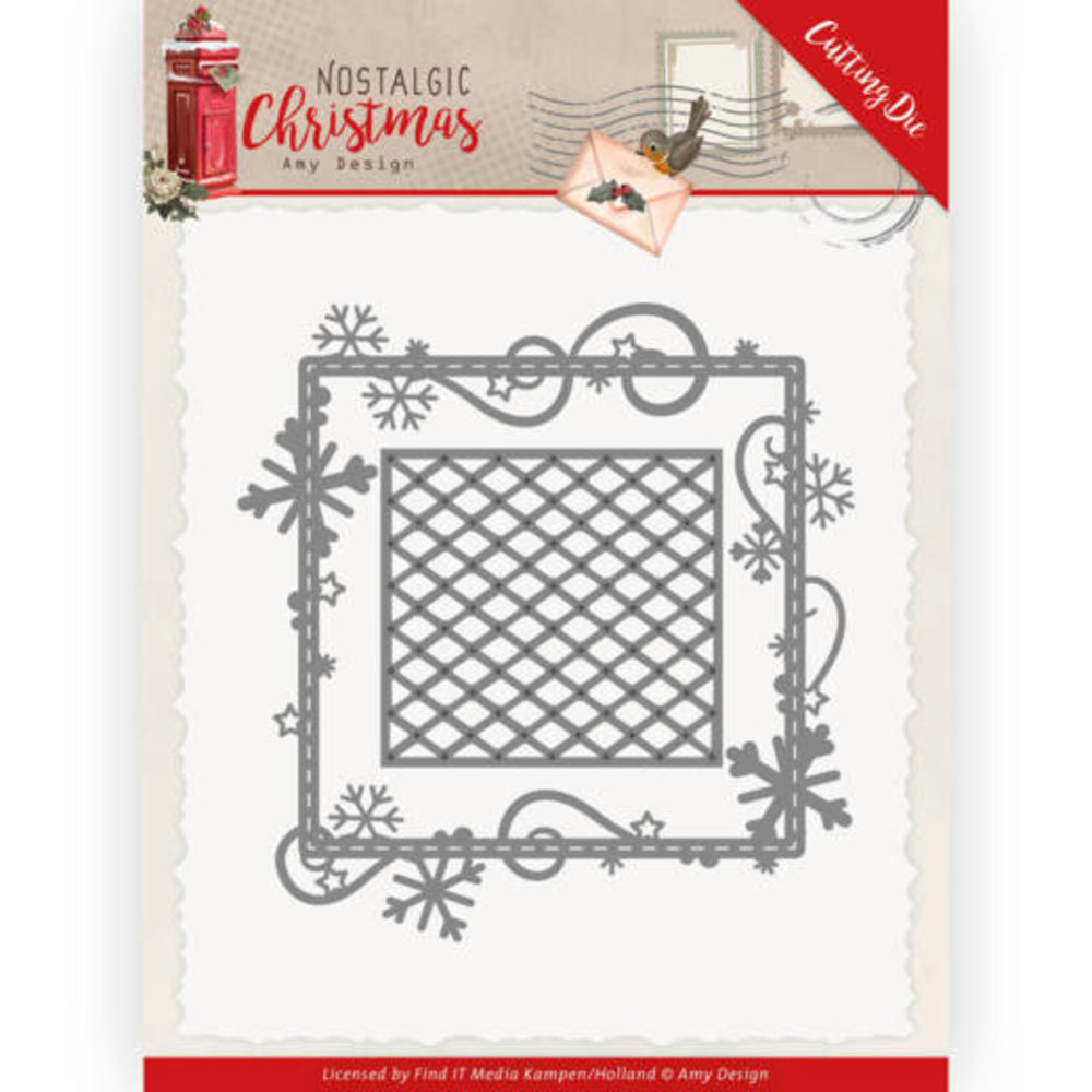Amy Design Nostalgic Christmas Snowflake Frame Die (ADD10221)