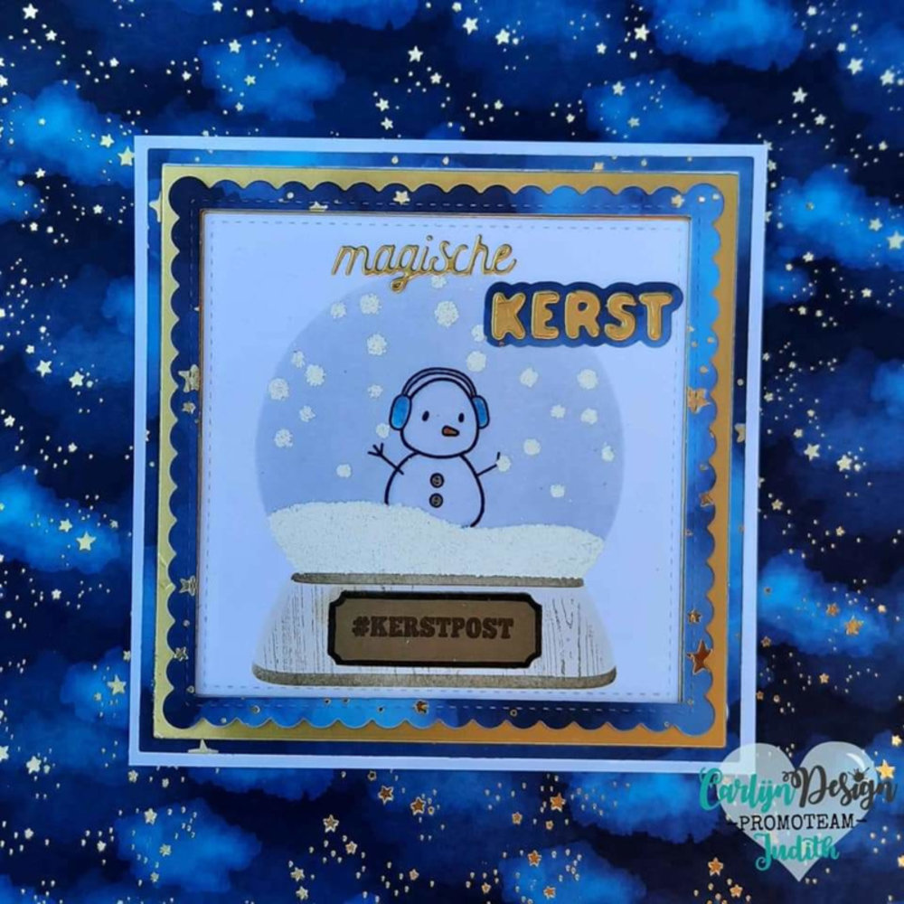 Carlijn Design Stencil Snow Globe (CDSC-0007) Carlijn Design Stencil Snow Globe (CDSC-0007)