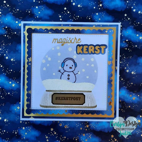 Carlijn Design Stencil Snow Globe (CDSC-0007) Carlijn Design Stencil Snow Globe (CDSC-0007)