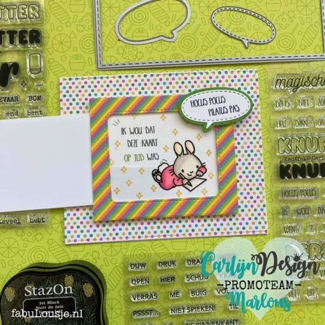 Carlijn Design Clear Stamps Knuffel (CDST0053) Carlijn Design Clear Stamps Knuffel (CDST0053)