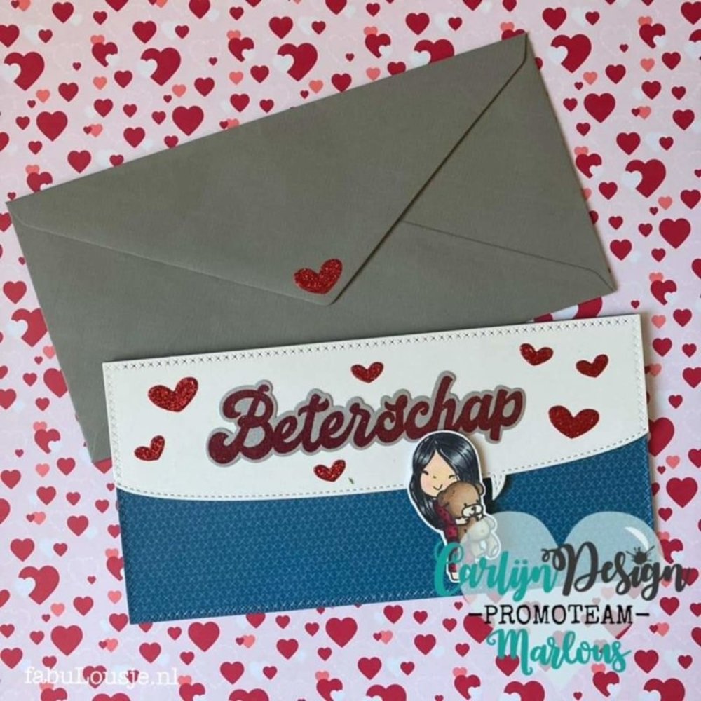 Carlijn Design Snijmal DL Slimline Kaart 3 (CDSN-0059) Carlijn Design Snijmal DL Slimline Kaart 3 (CDSN-0059)