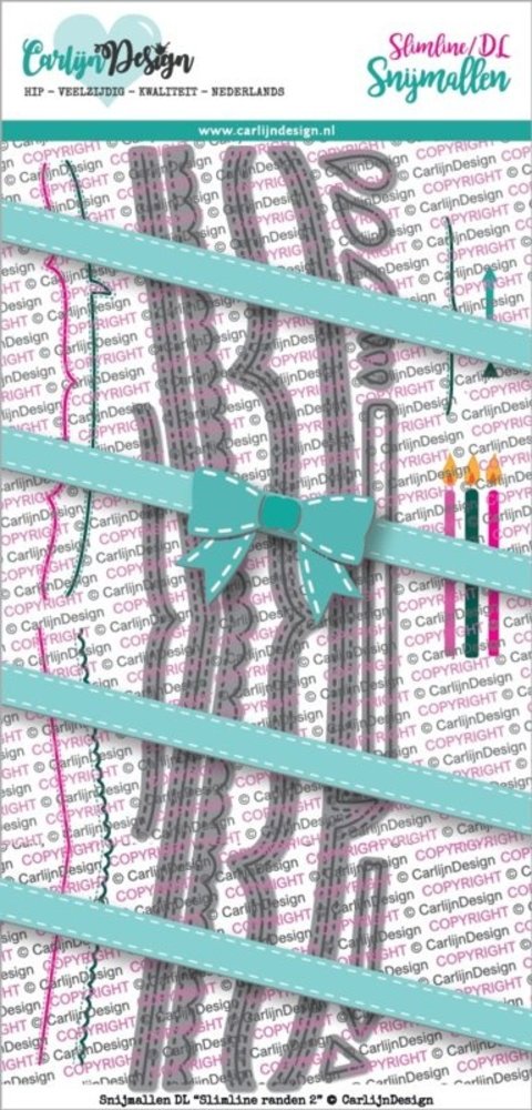 Carlijn Design Snijmal Slimline Randen 2 (CDSN-0061) Carlijn Design Snijmal Slimline Randen 2 (CDSN-0061)