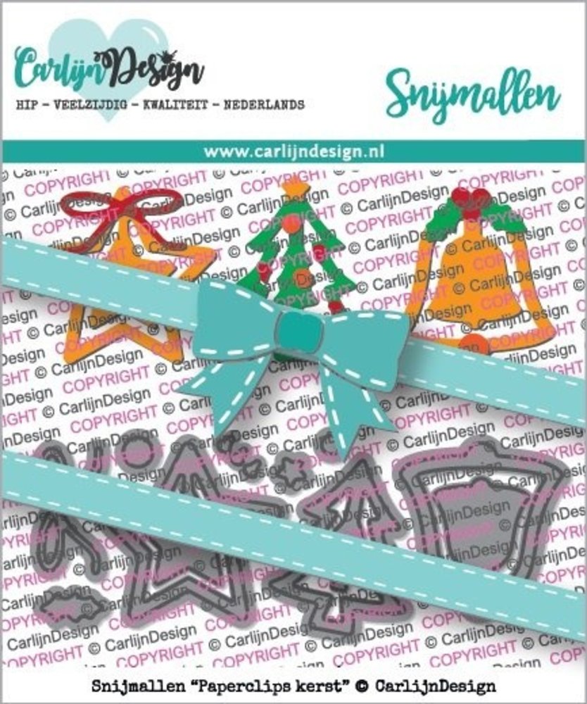 Carlijn Design Snijmal Paperclips (CDSN-0063) Carlijn Design Snijmal Paperclips (CDSN-0063)