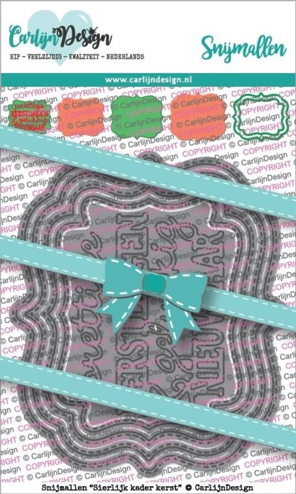 Carlijn Design Snijmal Sierlijk Kader Kerst (CDSN-0064) Carlijn Design Snijmal Sierlijk Kader Kerst (CDSN-0064)