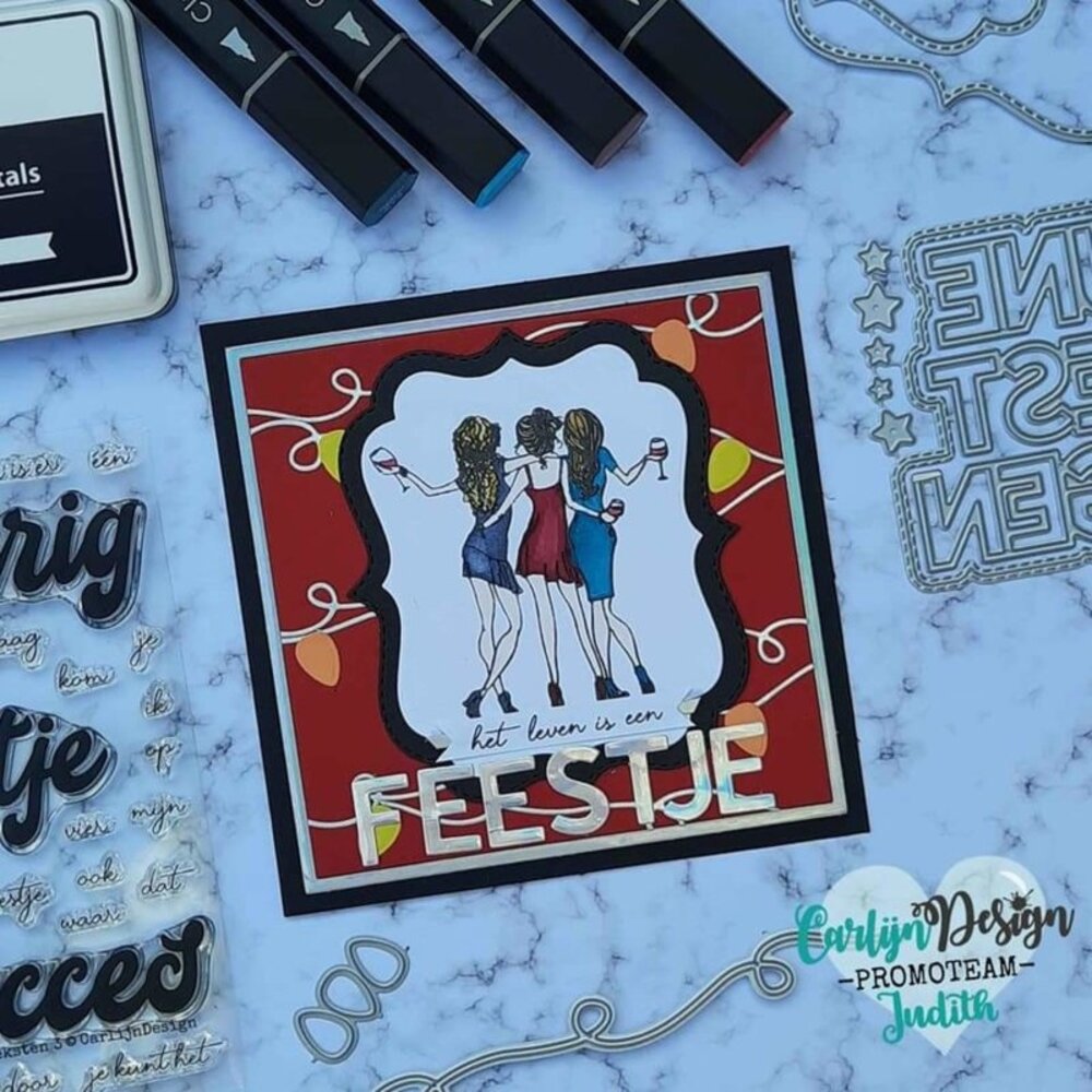 Carlijn Design Snijmal Fijne Feestdagen Groot (CDSN-0065) Carlijn Design Snijmal Fijne Feestdagen Groot (CDSN-0065)