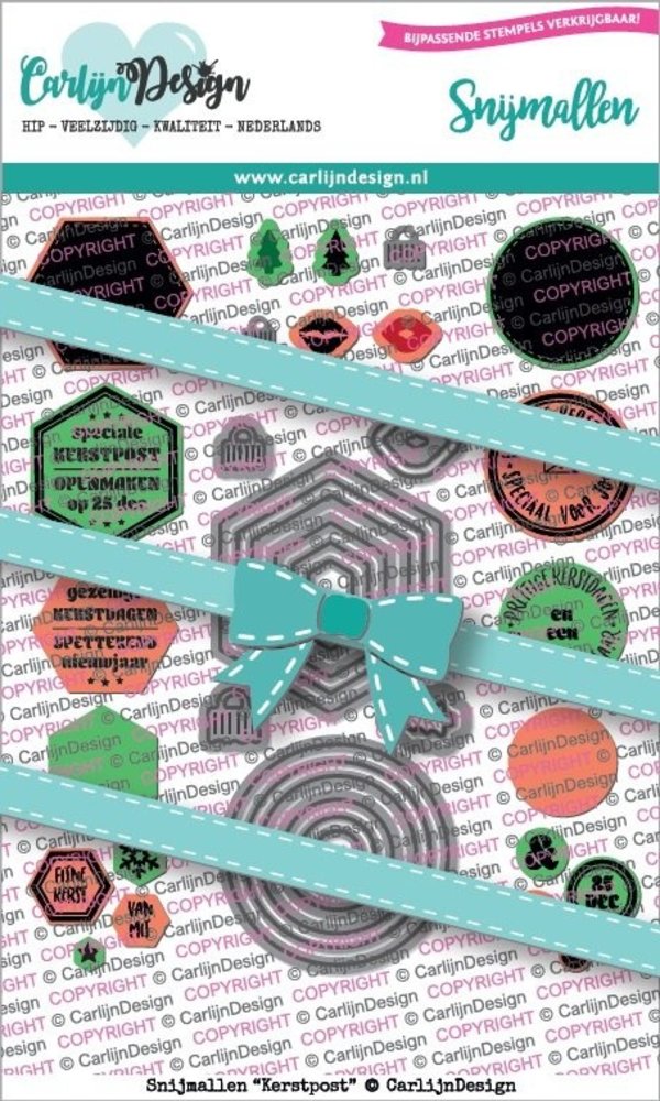 Carlijn Design Snijmal Kerstpost (CDSN-0071) Carlijn Design Snijmal Kerstpost (CDSN-0071)