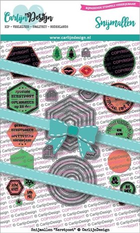 Carlijn Design Snijmal Kerstpost (CDSN-0071) Carlijn Design Snijmal Kerstpost (CDSN-0071)