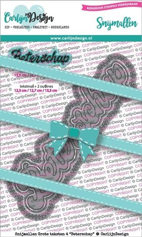 Carlijn Design Snijmal Grote Teksten 4 Beterschap (CDSN-0076)