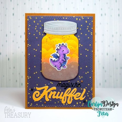 Carlijn Design Snijmal Grote Teksten Knuffel (CDSN-0077)