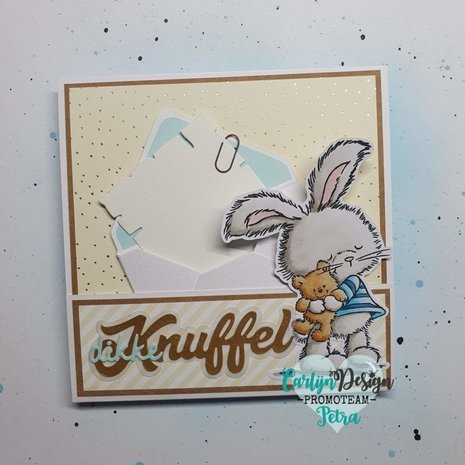 Carlijn Design Snijmal Grote Teksten Knuffel (CDSN-0077)