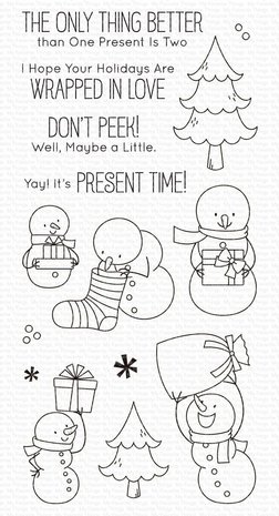 My Favorite Things Present Time Clear Stamps (BB-111) My Favorite Things Present Time Clear Stamps (BB-111)