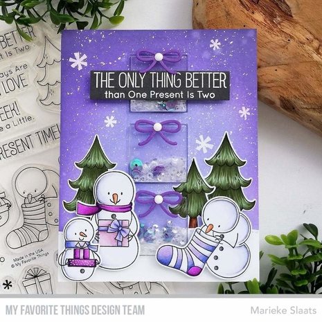 My Favorite Things Present Time Clear Stamps (BB-111) My Favorite Things Present Time Clear Stamps (BB-111)