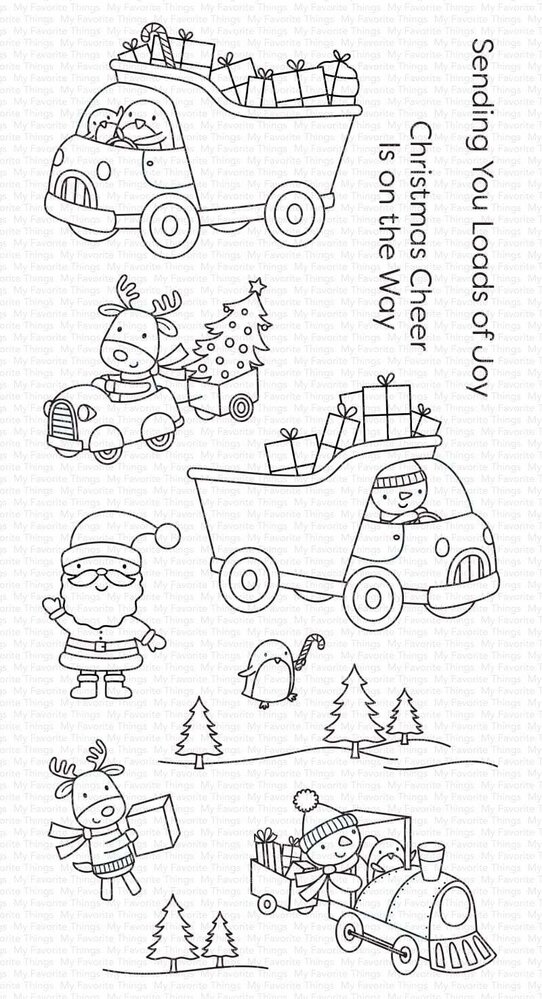 My Favorite Things Loads of Joy Clear Stamps (CS-501)