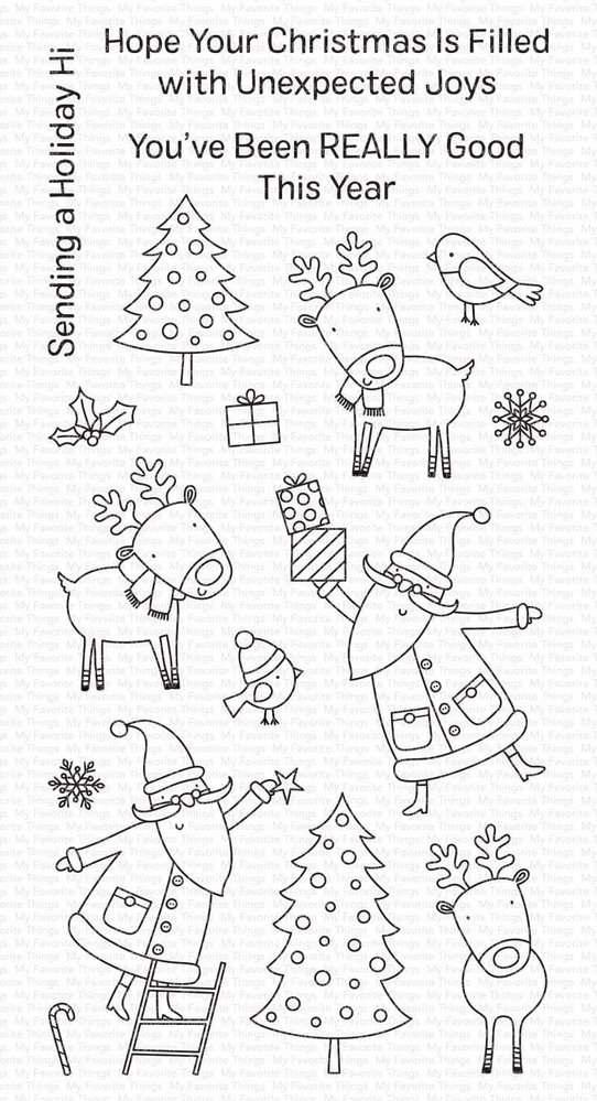 My Favorite Things Joyous Holidays Clear Stamps (CS-503) My Favorite Things Joyous Holidays Clear Stamps (CS-503)