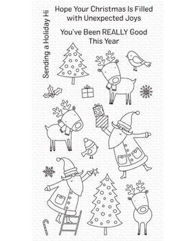 My Favorite Things Joyous Holidays Clear Stamps (CS-503) My Favorite Things Joyous Holidays Clear Stamps (CS-503)