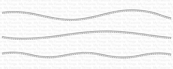 My Favorite Things Die-namics Stitched Slimline Snow Drifts (MFT-1806) My Favorite Things Die-namics Stitched Slimline Snow Drifts (MFT-1806)