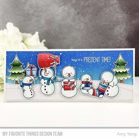 My Favorite Things Die-namics Stitched Slimline Snow Drifts (MFT-1806) My Favorite Things Die-namics Stitched Slimline Snow Drifts (MFT-1806)
