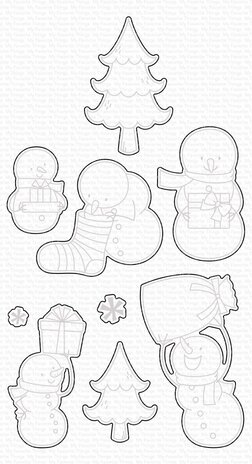 My Favorite Things Die-namics Present Time (MFT-1821)