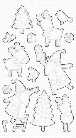 My Favorite Things Die-namics Joyous Holidays (MFT-1823)