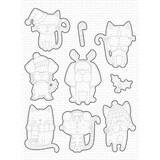 My Favorite Things Die-namics Peace, Love, & Paws (MFT-1827)