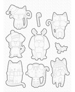 My Favorite Things Die-namics Peace, Love, & Paws (MFT-1827) My Favorite Things Die-namics Peace, Love, & Paws (MFT-1827)