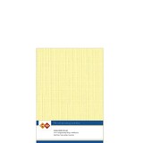 Card Deco Linen Cardstock Yellow 10 Vel A5 (LKK-A504)