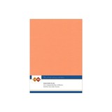 Card Deco Linen Cardstock Soft Orange 10 Vel A5 (LKK-A510)