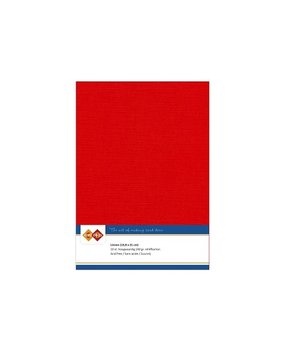 Card Deco Linen Cardstock Red 10 Vel A5 (LKK-A513) Card Deco Linen Cardstock Red 10 Vel A5 (LKK-A513)