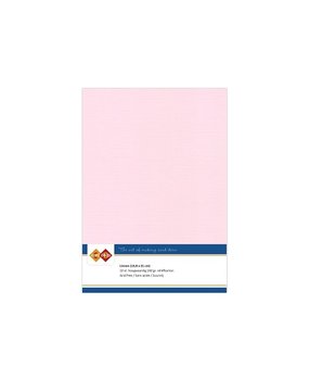Card Deco Linen Cardstock Light Pink 10 Vel A5 (LKK-A515)