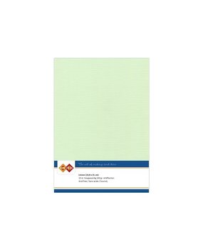 Card Deco Linen Cardstock Light Green 10 Vel A5 (LKK-A519)