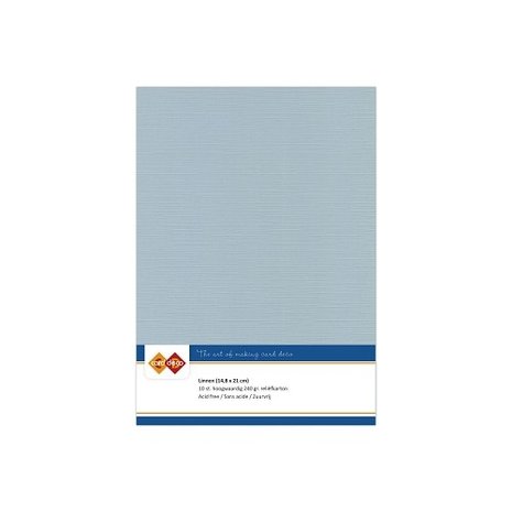 Card Deco Linen Cardstock Grey 10 Vel A5 (LKK-A525)