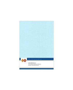 Card Deco Linen Cardstock Baby Blue 10 Vel A5 (LKK-A527)