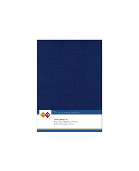 Card Deco Linen Cardstock Dark Blue 10 Vel A5 (LKK-A530) Card Deco Linen Cardstock Dark Blue 10 Vel A5 (LKK-A530)