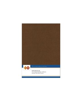Card Deco Linen Cardstock Chocolate Brown 10 Vel A5 (LKK-A533) Card Deco Linen Cardstock Chocolate Brown 10 Vel A5 (LKK-A533)