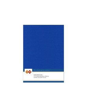 Card Deco Linen Cardstock Ultramarine 10 Vel A5 (LKK-A539)