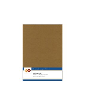 Card Deco Linen Cardstock Kraft Mokka 10 Vel A5 (LKK-A544) Card Deco Linen Cardstock Kraft Mokka 10 Vel A5 (LKK-A544)