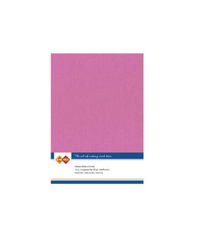 Card Deco Linen Cardstock Bright Pink 10 Vel A5 (LKK-A549)