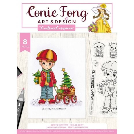 Crafter's Companion Benny's Christmas Clear Stamps (CF-STP-BENCH) Crafter's Companion Benny's Christmas Clear Stamps (CF-STP-BENCH)