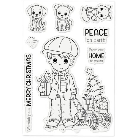Crafter's Companion Benny's Christmas Clear Stamps (CF-STP-BENCH) Crafter's Companion Benny's Christmas Clear Stamps (CF-STP-BENCH)