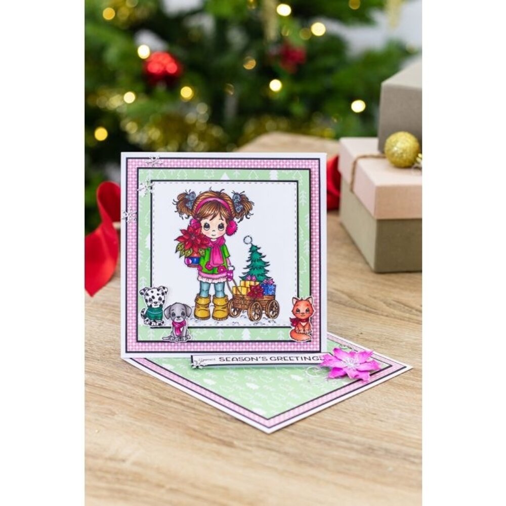 Crafter's Companion Molly's Christmas Clear Stamps (CF-STP-MOLCH) Crafter's Companion Molly's Christmas Clear Stamps (CF-STP-MOLCH)