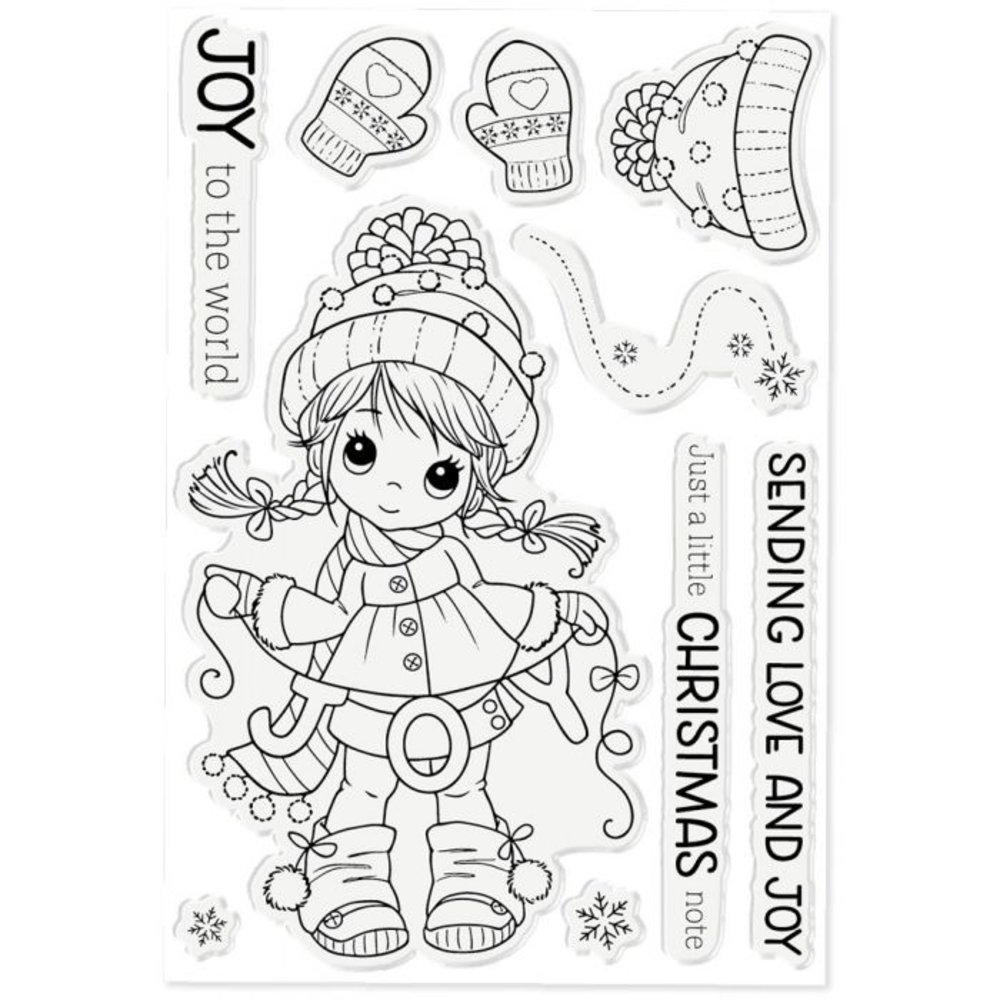 Crafter's Companion Molly's Joy Clear Stamps (CF-STP-MOLJO) Crafter's Companion Molly's Joy Clear Stamps (CF-STP-MOLJO)