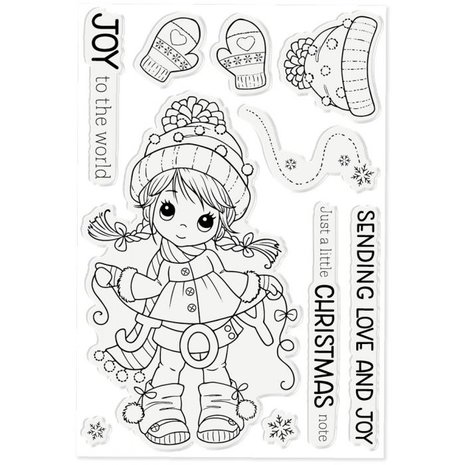 Crafter's Companion Molly's Joy Clear Stamps (CF-STP-MOLJO) Crafter's Companion Molly's Joy Clear Stamps (CF-STP-MOLJO)