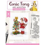 Crafter's Companion Sally's Christmas Friends Clear Stamps (CF-STP-SALCF)