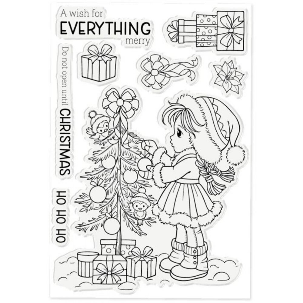 Crafter's Companion Sally's Christmas Friends Clear Stamps (CF-STP-SALCF) Crafter's Companion Sally's Christmas Friends Clear Stamps (CF-STP-SALCF)
