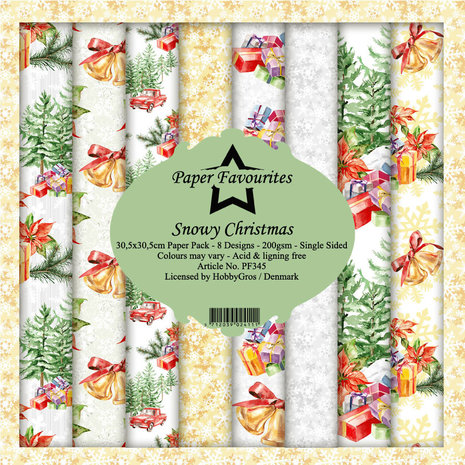 Paper Favourites Snowy Christmas 12x12 Inch Paper Pack (PF345) Paper Favourites Snowy Christmas 12x12 Inch Paper Pack (PF345)
