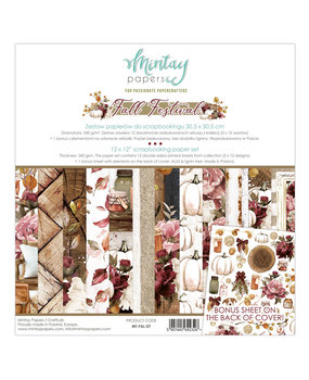 Mintay Fall Festive 12x12 Inch Scrapbooking Paper Set (MT-FAL-07) Mintay Fall Festive 12x12 Inch Scrapbooking Paper Set (MT-FAL-07)