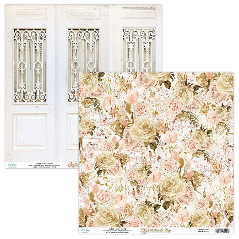 Mintay Homemade 6x6 Inch Scrapbooking Paper Pad (MT-HOM-08) Mintay Homemade 6x6 Inch Scrapbooking Paper Pad (MT-HOM-08)